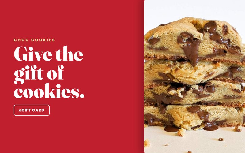 Choc Cookies eGift Card